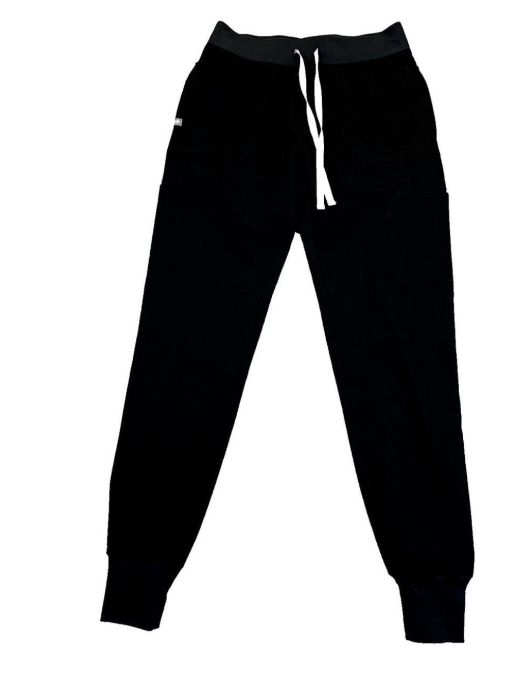 Figs Nepal Jogger Scrub Pants Womens Stretch Nurse Doctor Black